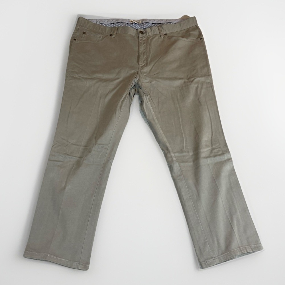 Peter Millar 5-Pocket Chino Pants‎ Mens 38x25 Gray Golf